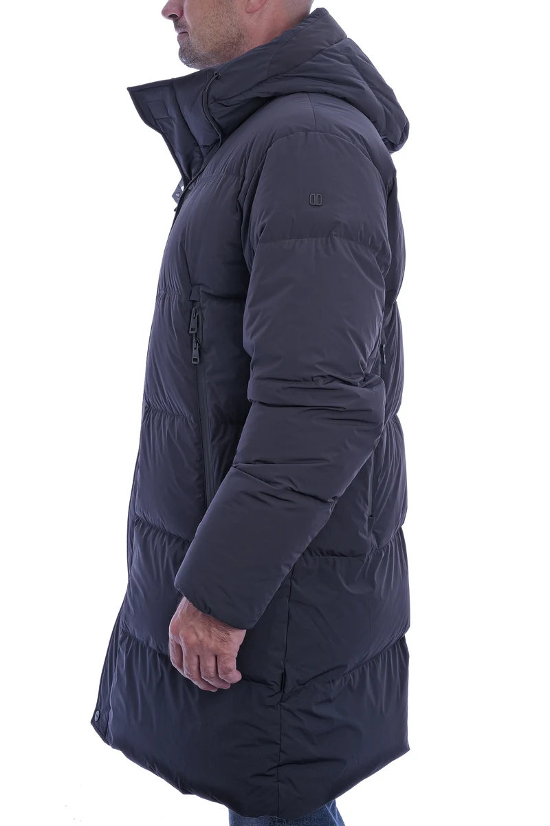 Stepp- Daunenmantel 'Hyperone' Navy