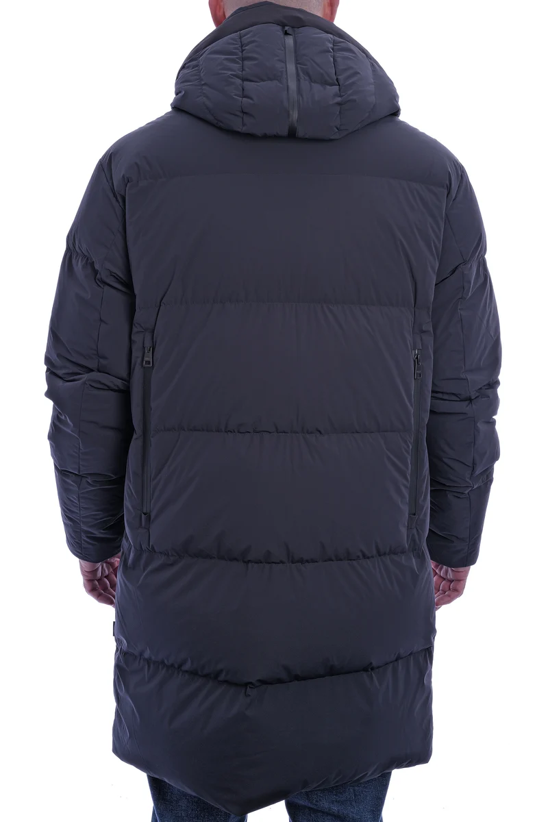 Stepp- Daunenmantel 'Hyperone' Navy
