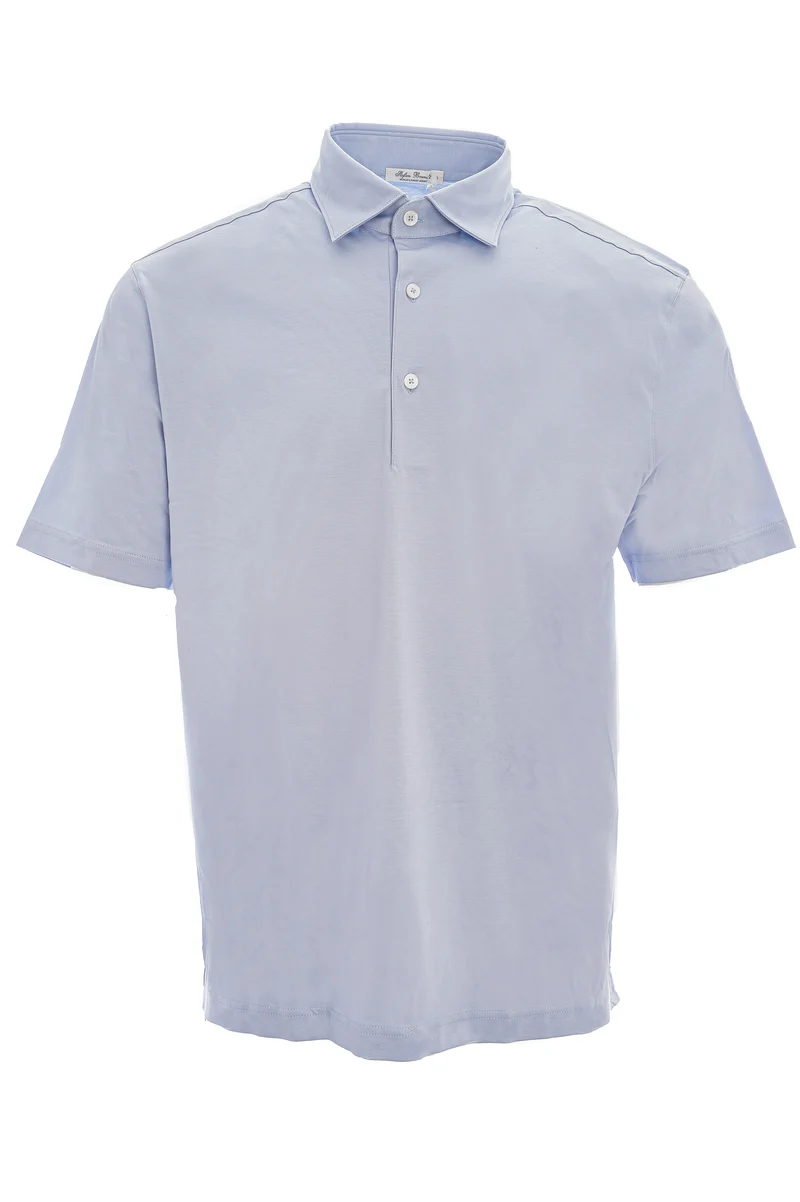 Poloshirt 'Luca' Hellblau