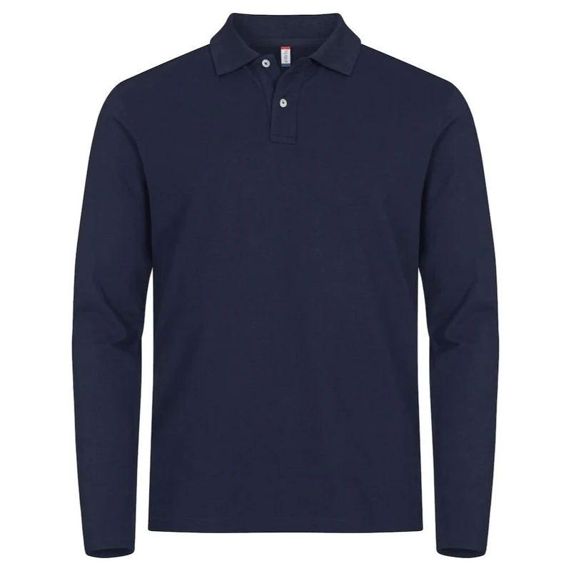 Clique Stretch Premium Polo Lange Mouw 028262