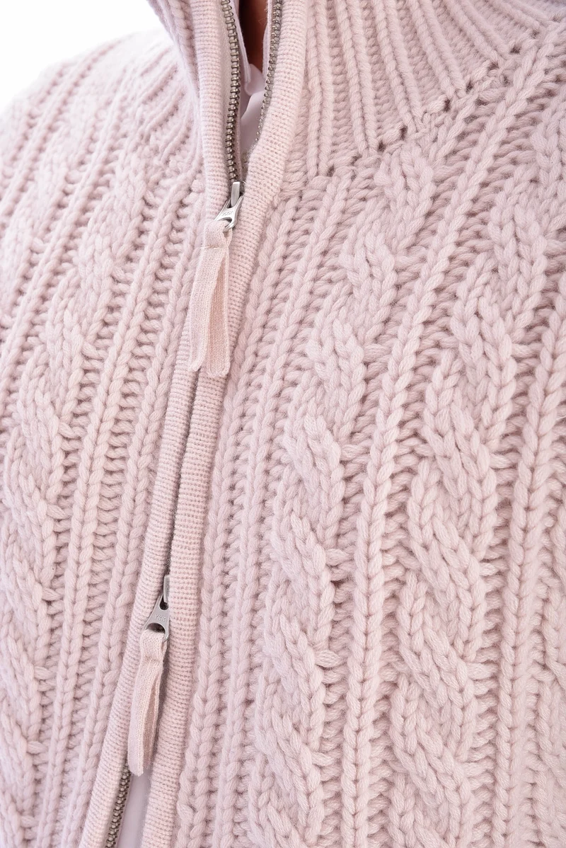 Kaschmirstrickjacke 'Blake' Buttercream