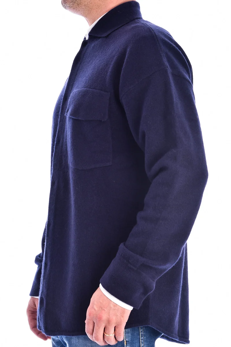 Strickjacke 'Barry' Dunkelblau