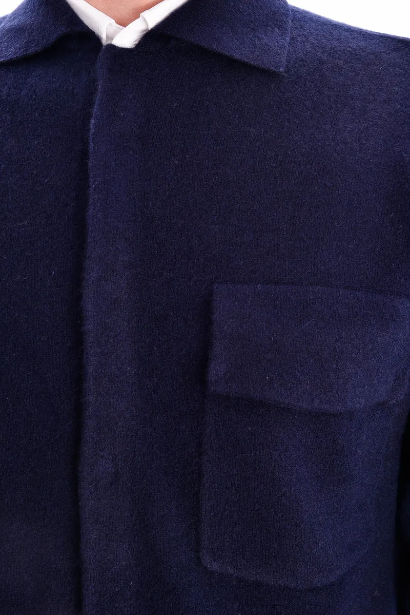 Strickjacke 'Barry' Dunkelblau