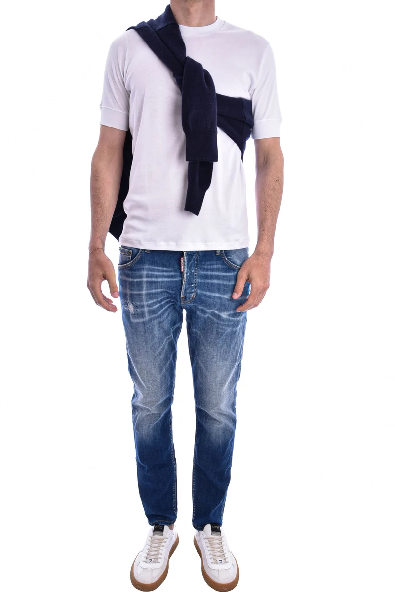 T-Shirt 'Bruno' Weiß