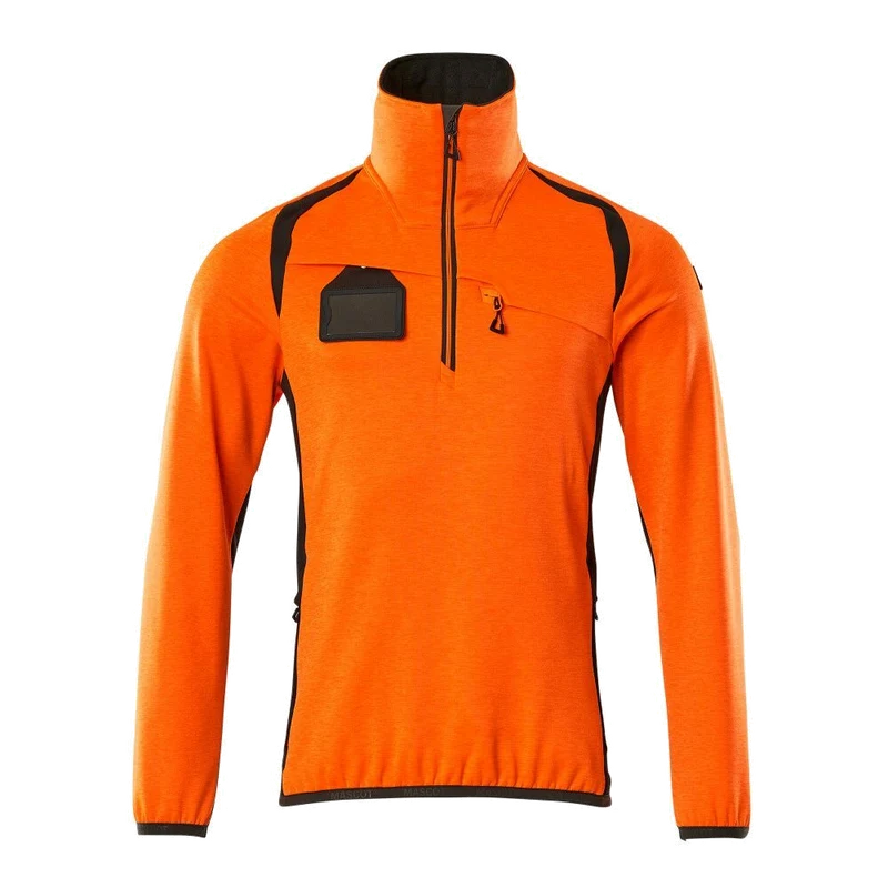 Mascot Accelerate Safe Fleecetrui Met Korte Rits 19303