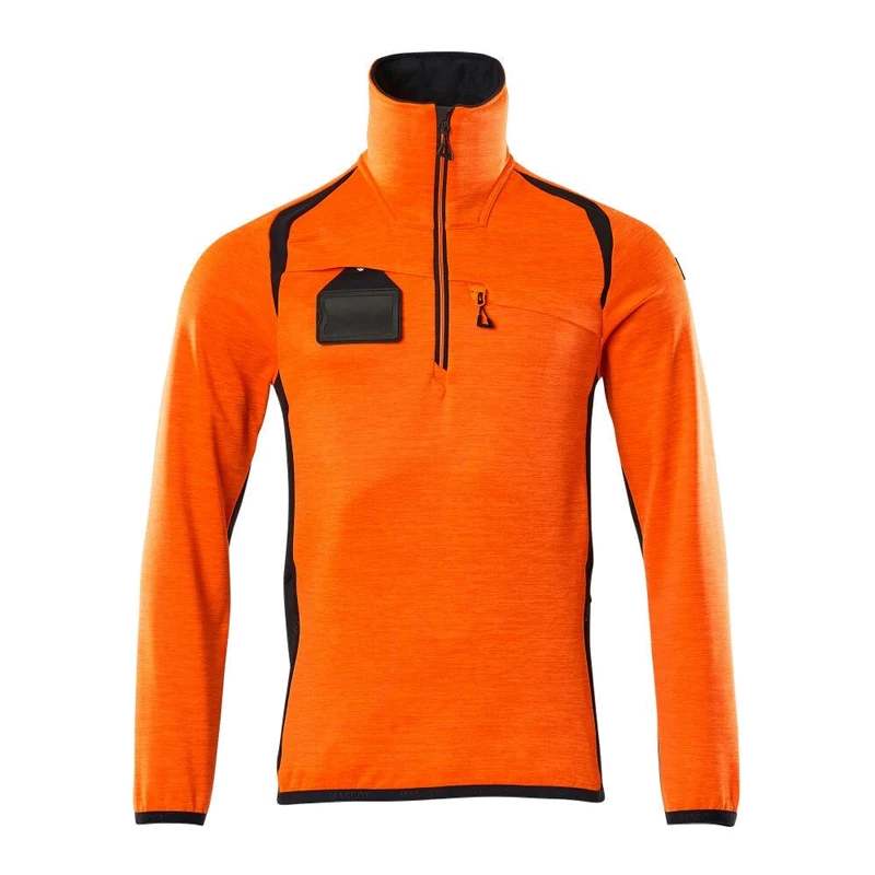 Mascot Accelerate Safe Fleecetrui Met Korte Rits 19303