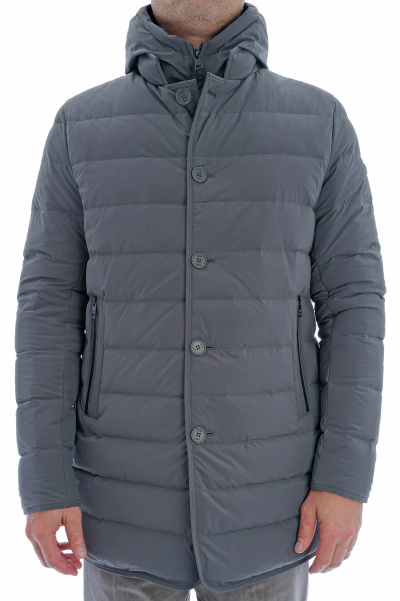 Daunenjacke 'Loft Hoody' Grau