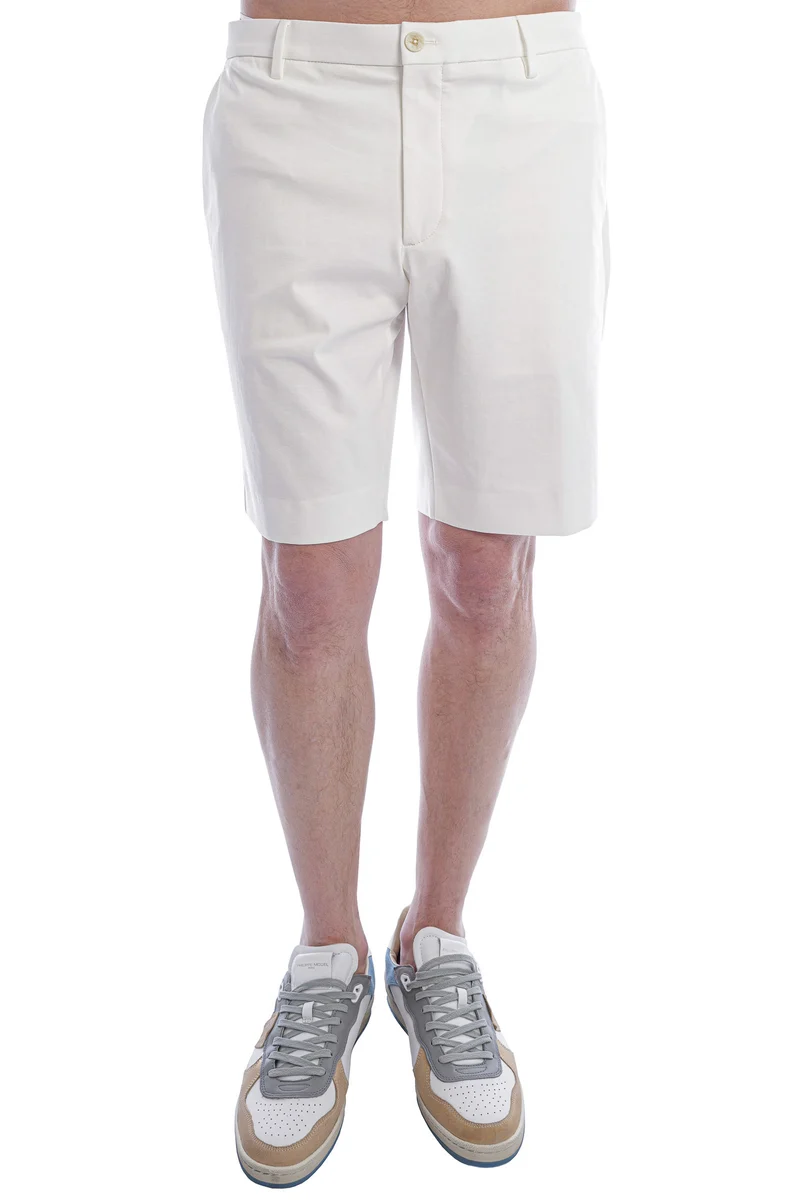 Bermuda Shorts 'Davide' Weiß
