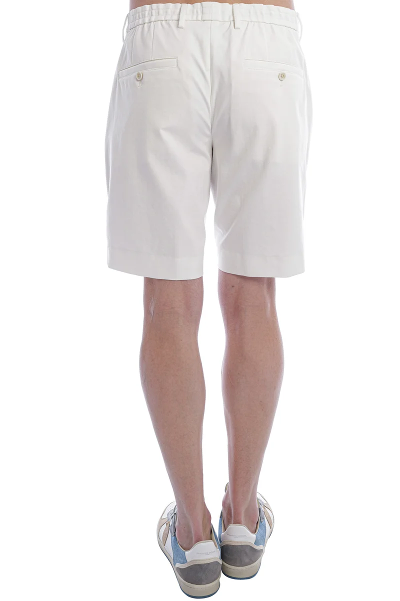 Bermuda Shorts 'Davide' Weiß