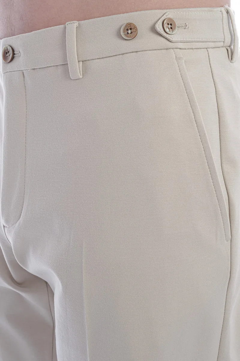 Stoffhose 'Kevin' Beige