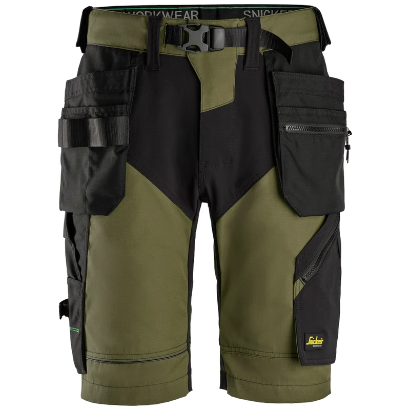 Snickers FlexiWork Stretch Korte broek+ HP 6904