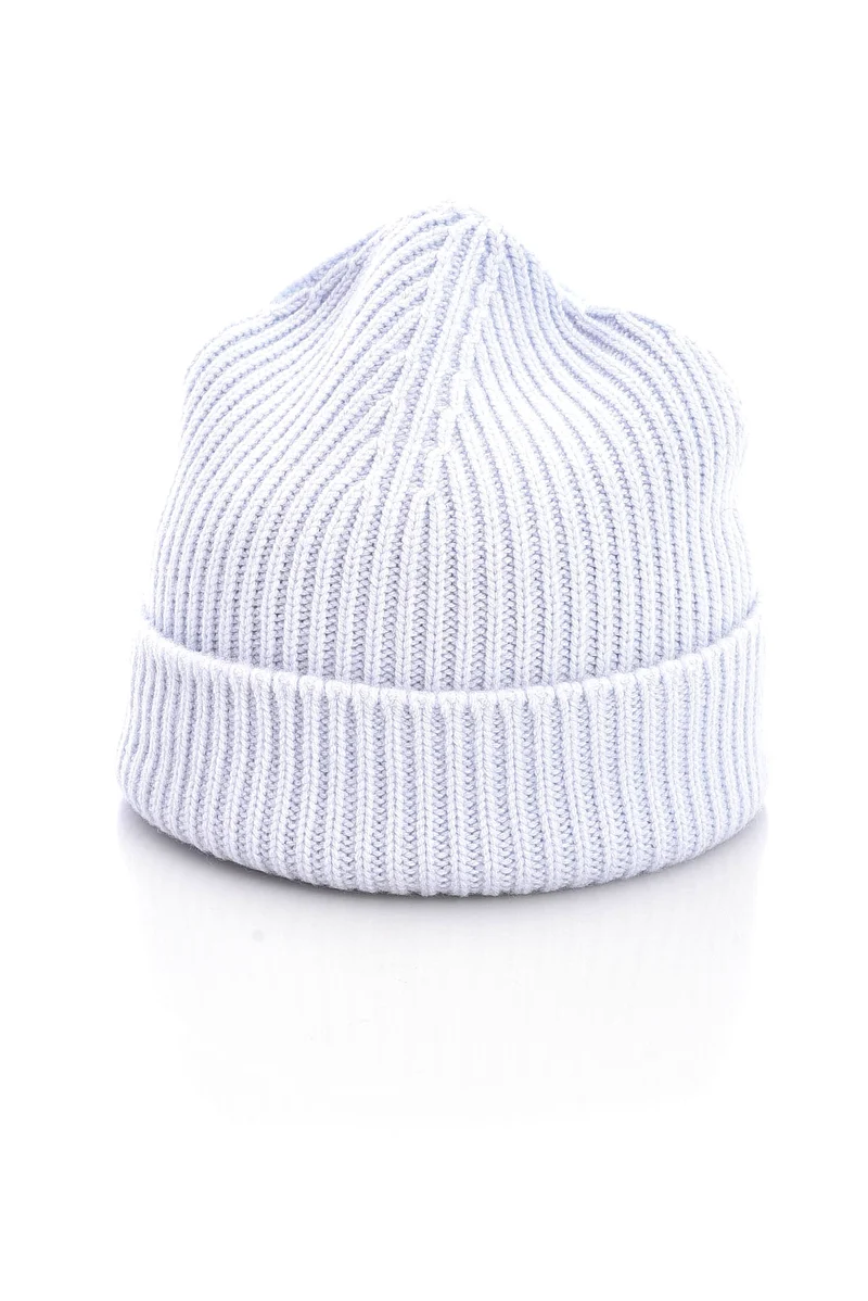 Kaschmirbeanie Himmelblau