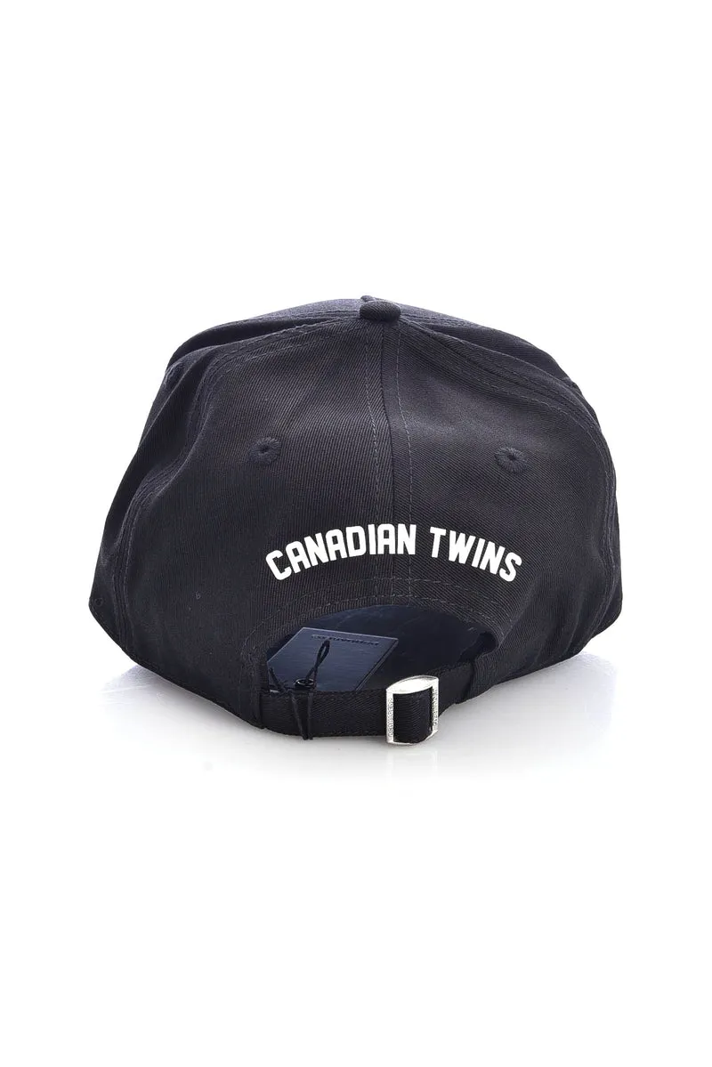 Baseball Cap mit Logo Schwarz