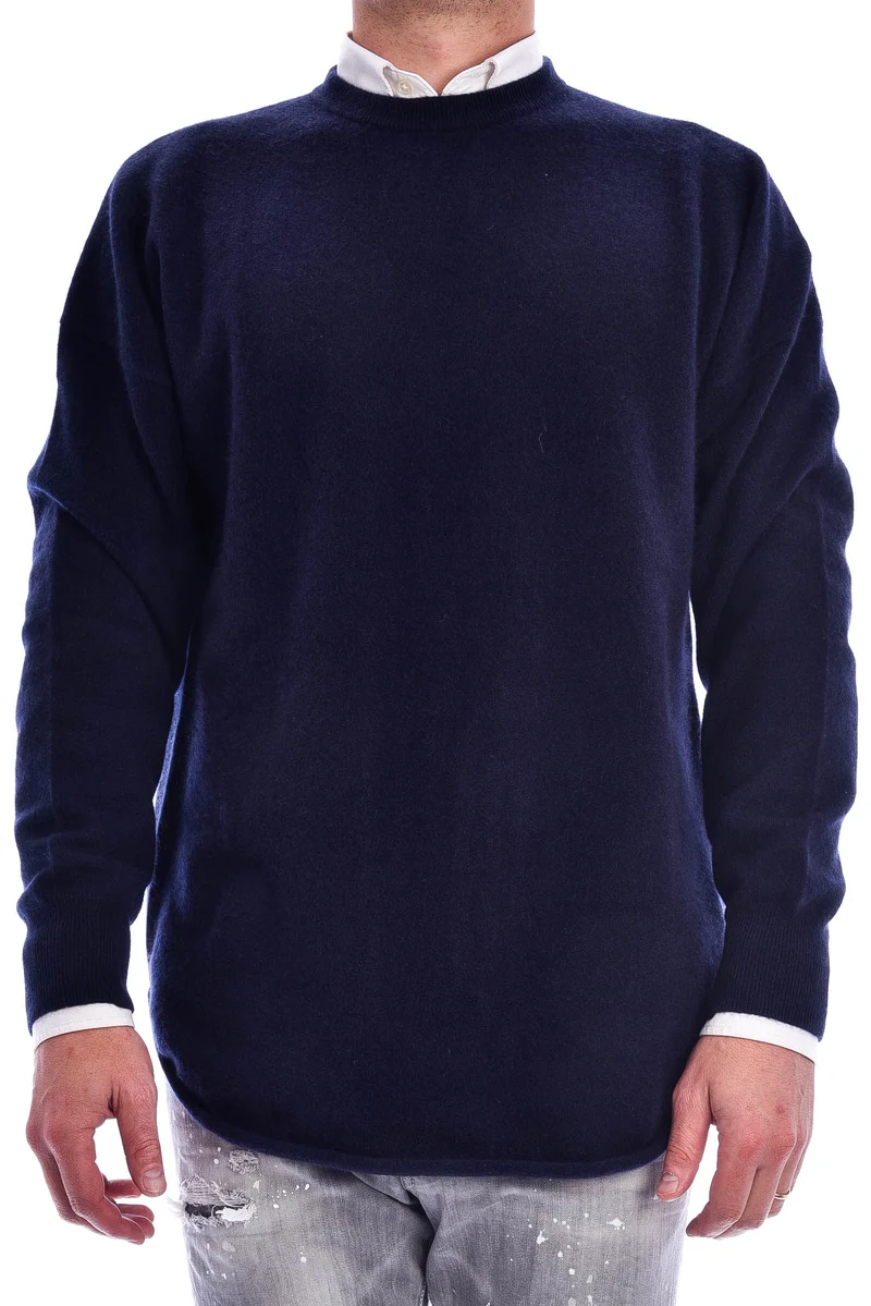 Kaschmirpullover Dunkelblau