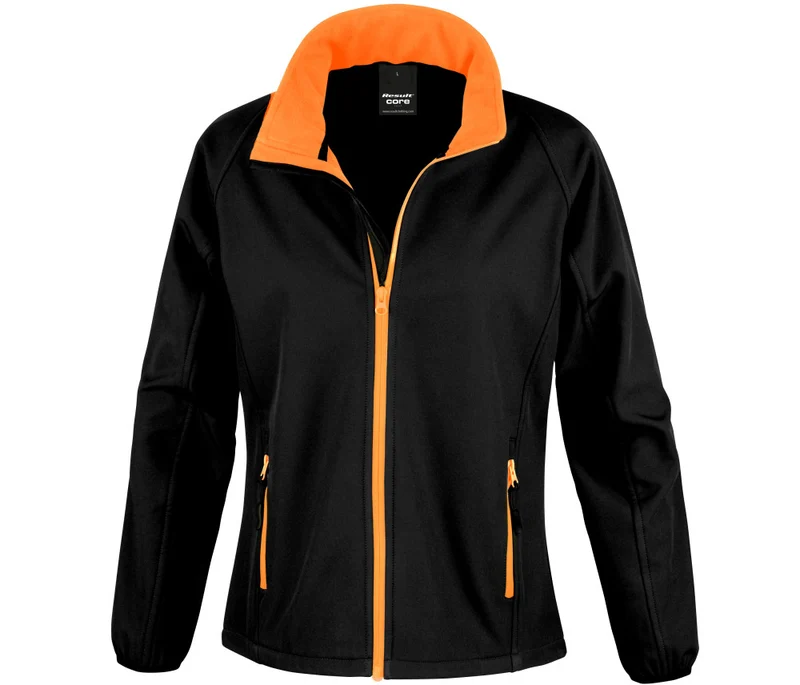 WOMENS PRINTABLE SOFTSHELL JACKET R231F