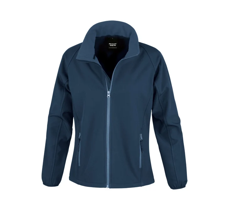 WOMENS PRINTABLE SOFTSHELL JACKET R231F