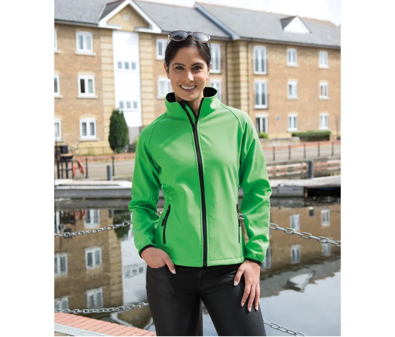 WOMENS PRINTABLE SOFTSHELL JACKET R231F