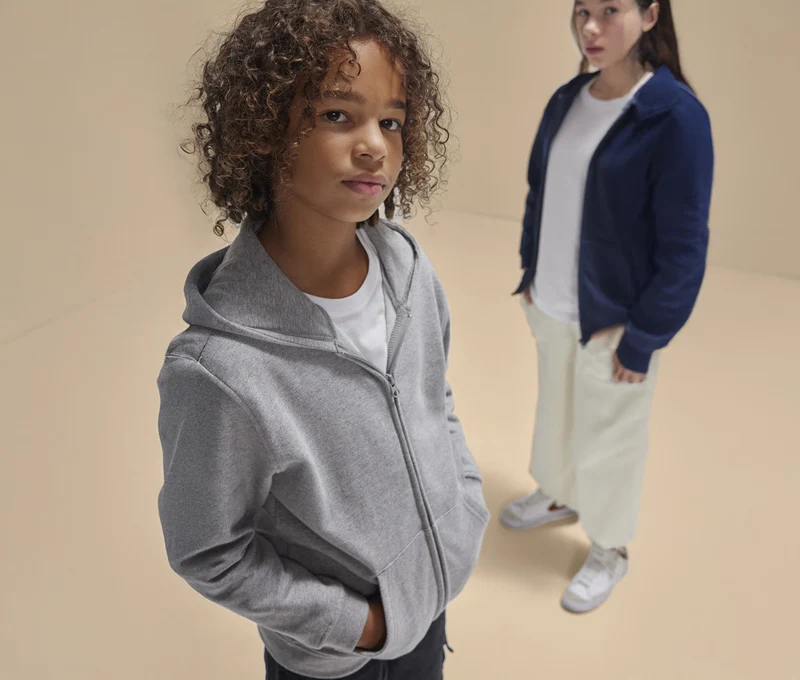 Kinder Zip Hood Sweater