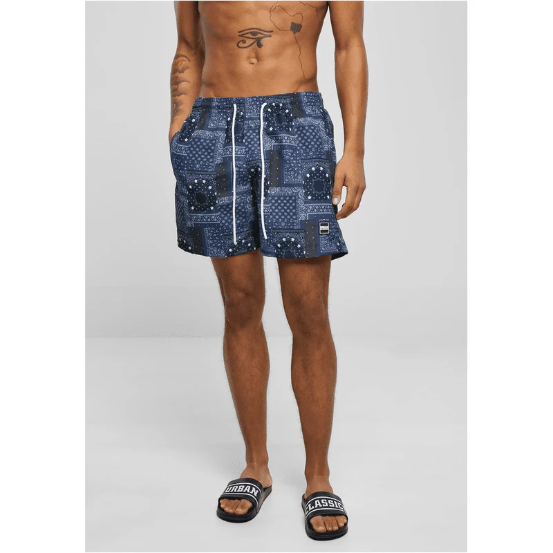 Badeshorts "Patchwork" von Urban Classics