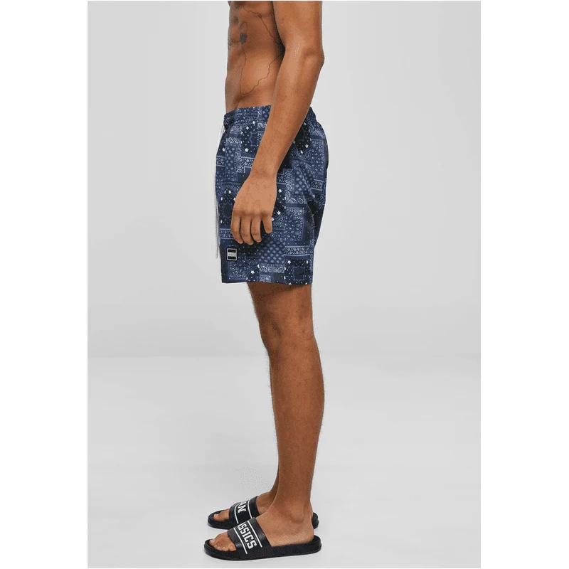 Badeshorts "Patchwork" von Urban Classics