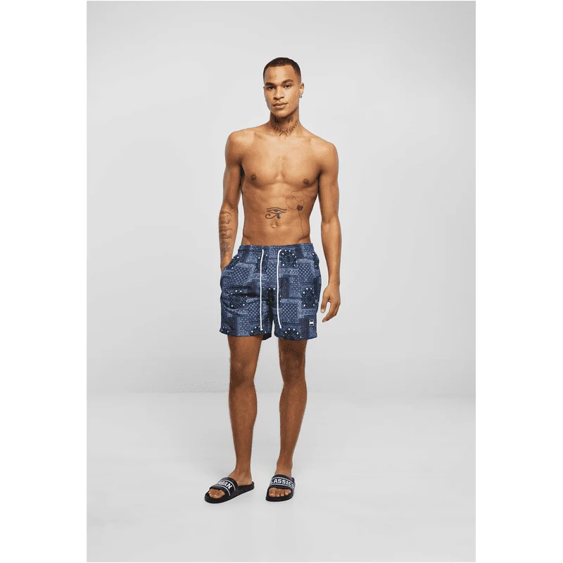 Badeshorts "Patchwork" von Urban Classics