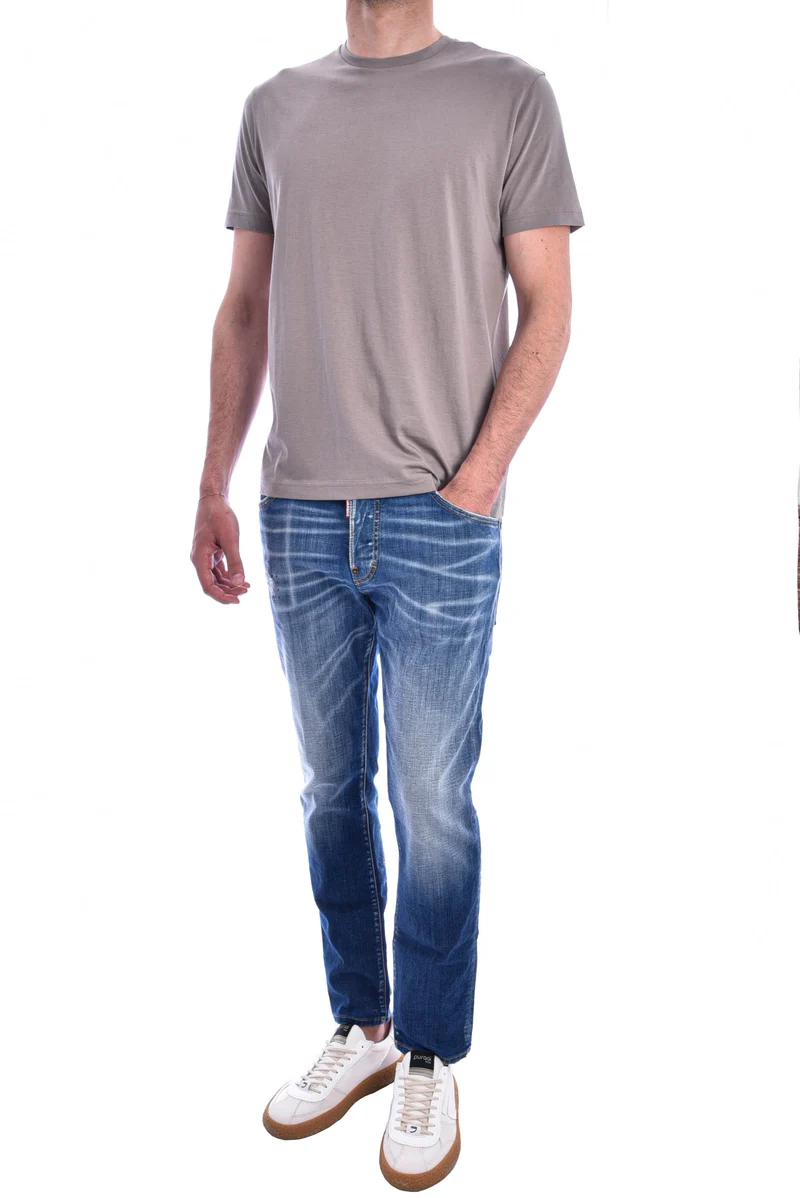 Langarmshirt 'Enno' Silbergrau