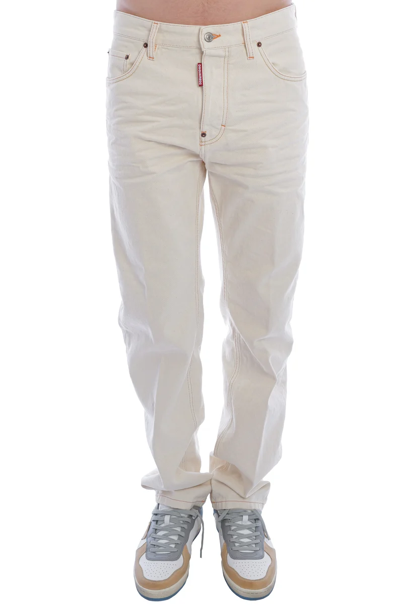 Jeans '642' Creme