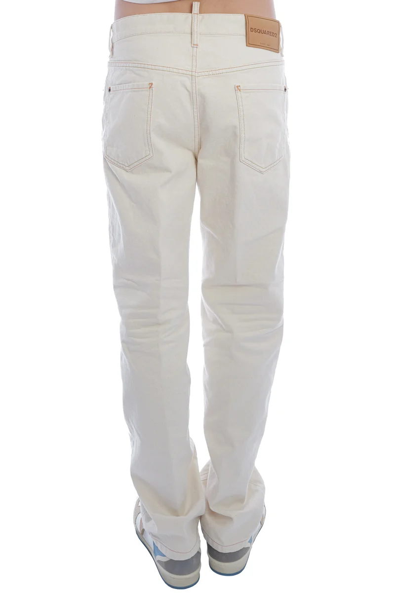Jeans '642' Creme