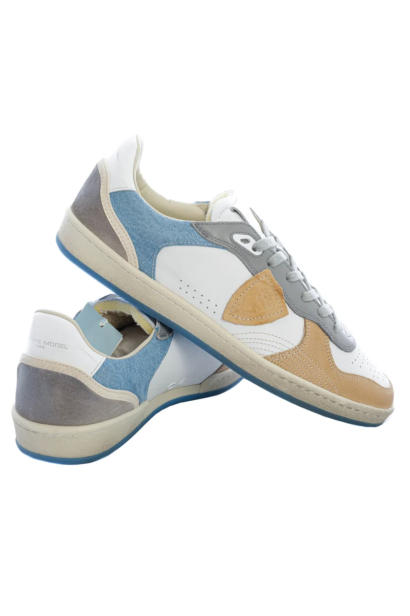 Sneaker 'PGLU' Weiß Beige Blau