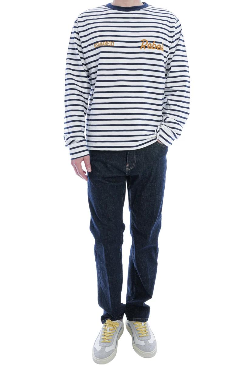 Jeans '642' Blau
