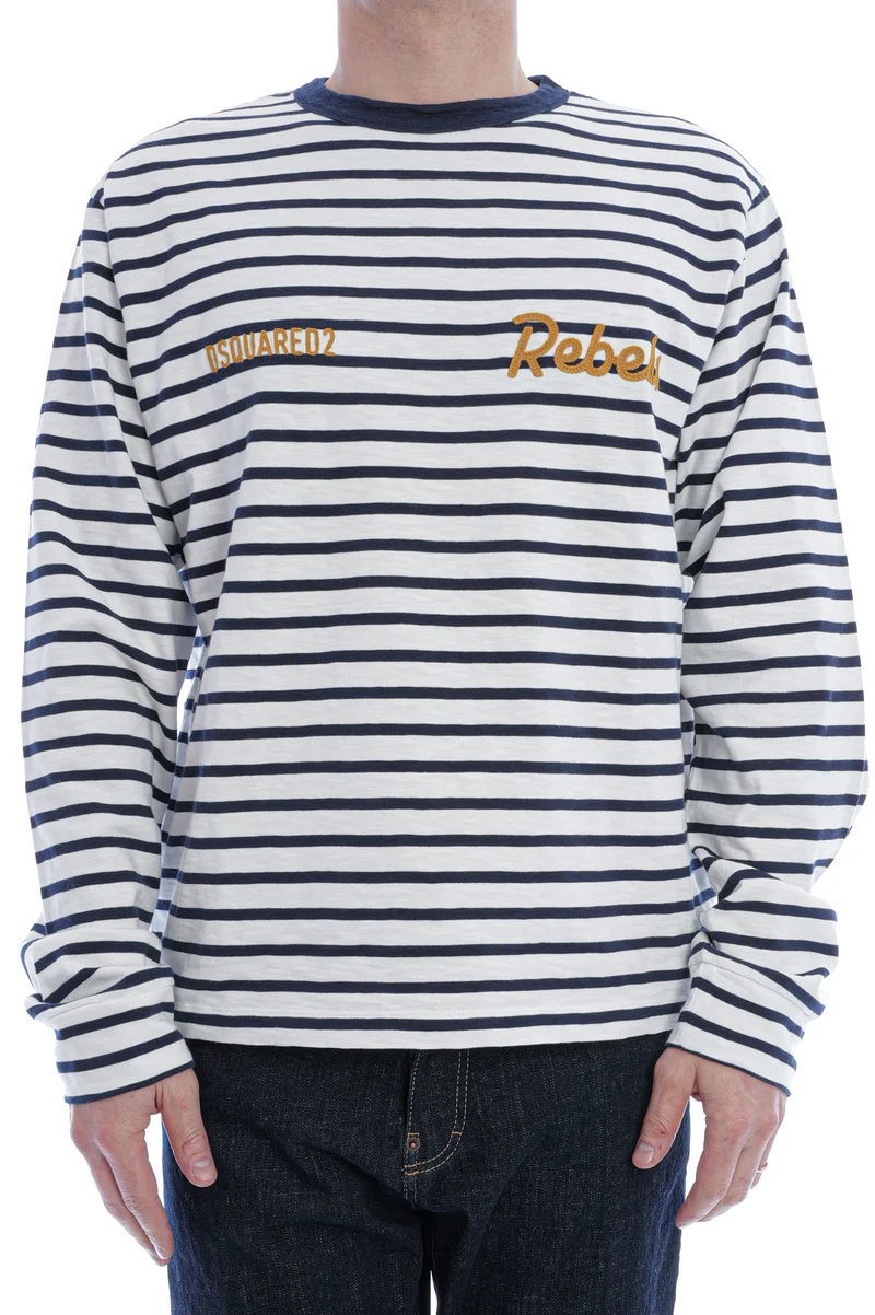 Langarmshirt Gestreift