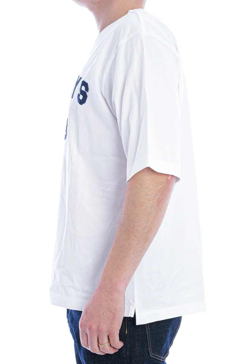 T-Shirt mit Schriftzug Weiß