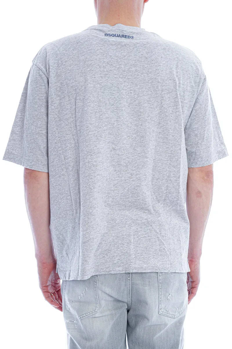 Smiley x D2 T-Shirt Grau