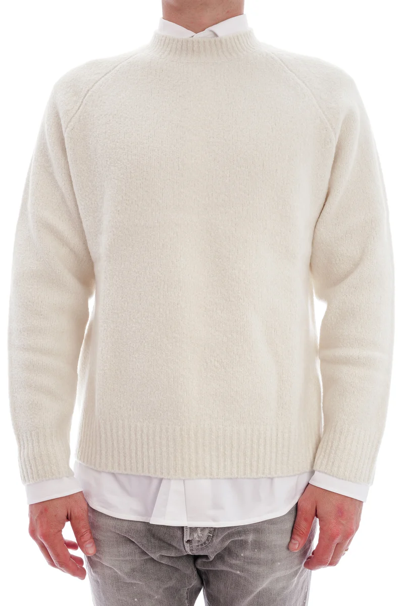 Kaschmirpullover 'Zion' Creme Bouclé