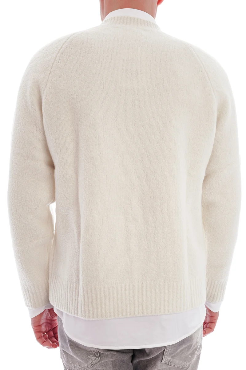 Kaschmirpullover 'Zion' Creme Bouclé