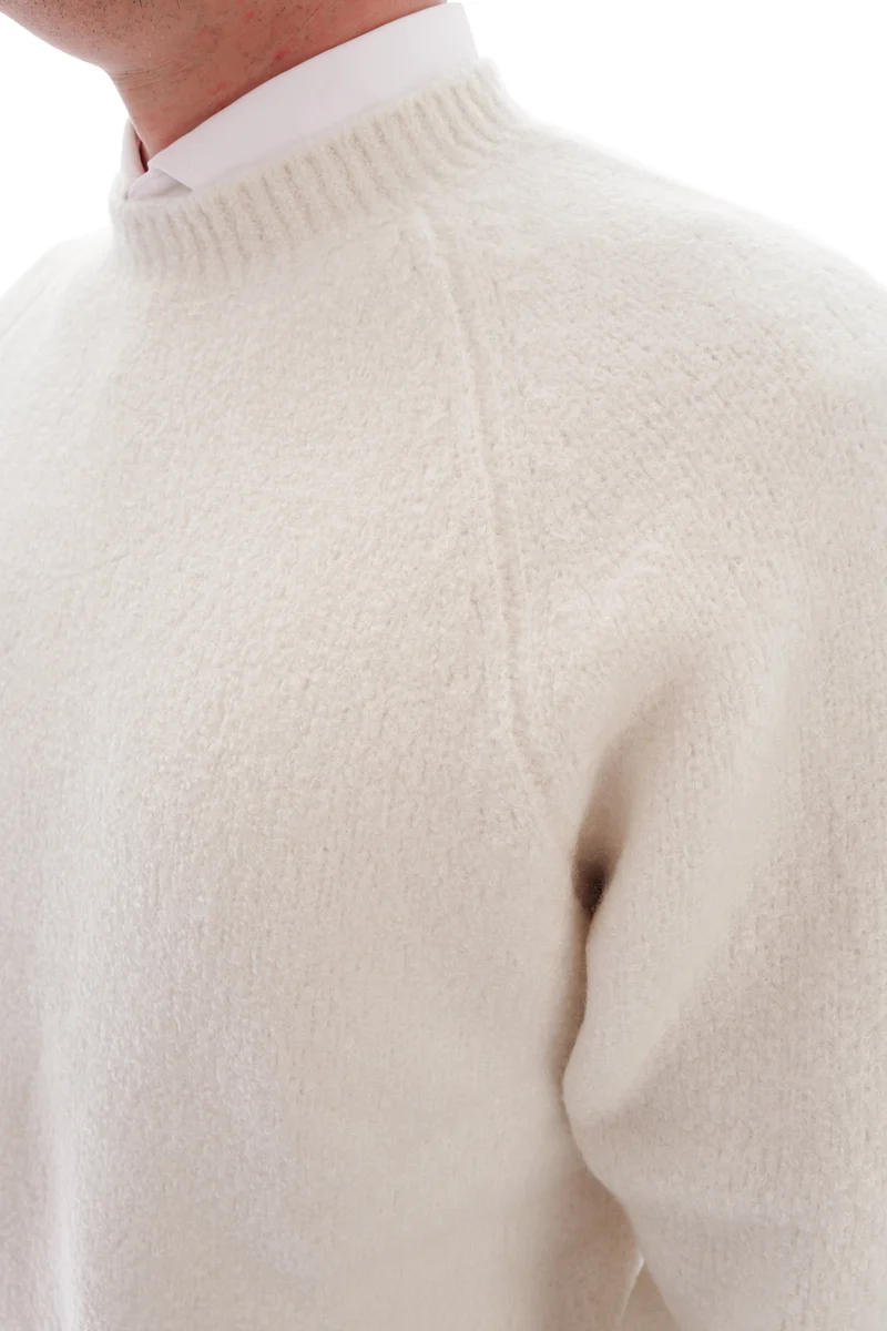 Kaschmirpullover 'Zion' Creme Bouclé