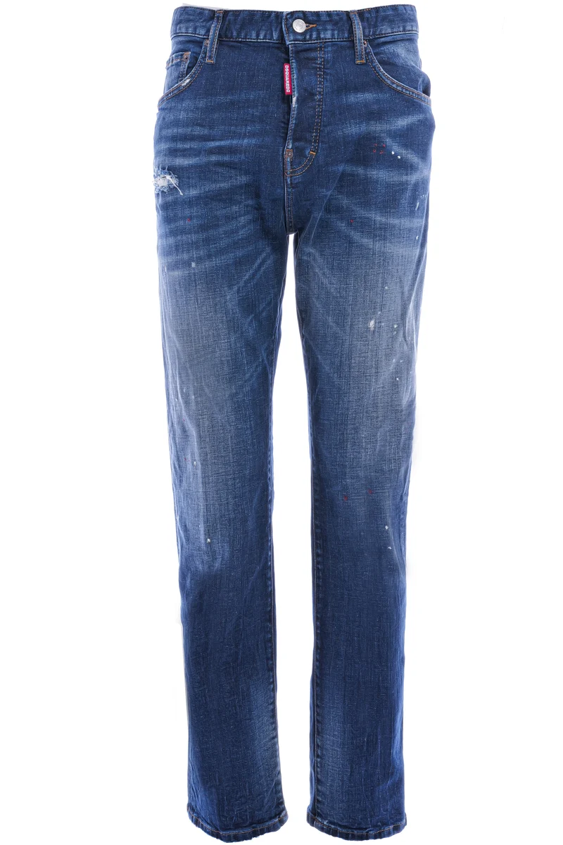 Straight Jeans '642' Blau