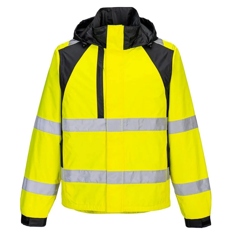 Portwest WX2 Eco Hi-Vis Rain Jacket CD860