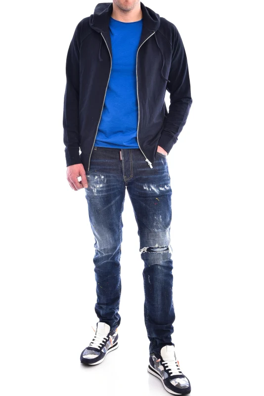 T-Shirt 'Elia' Elektroblau