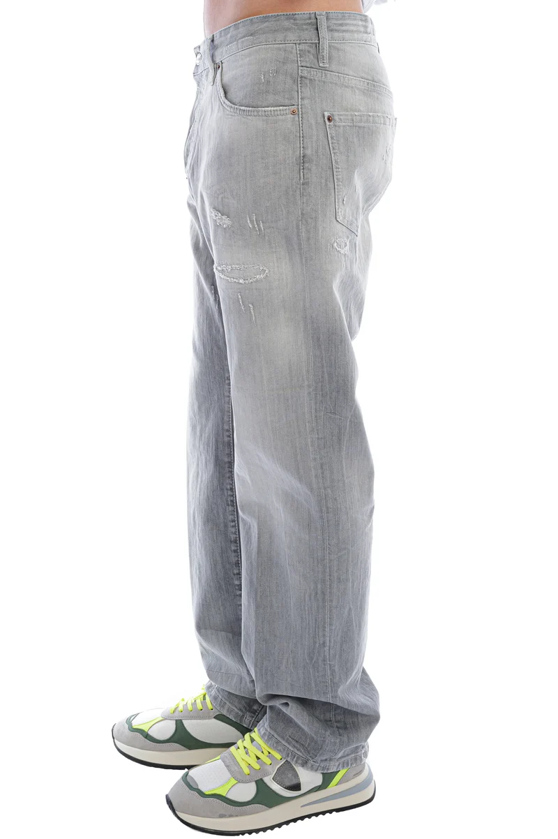 Straight Jeans '642' Grau