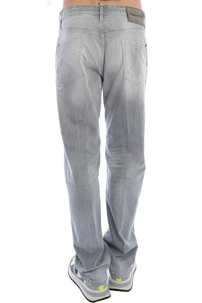 Straight Jeans '642' Grau