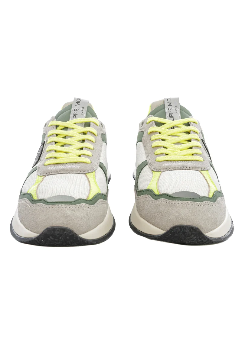 Sneaker 'Olympique' Grün Neongelb
