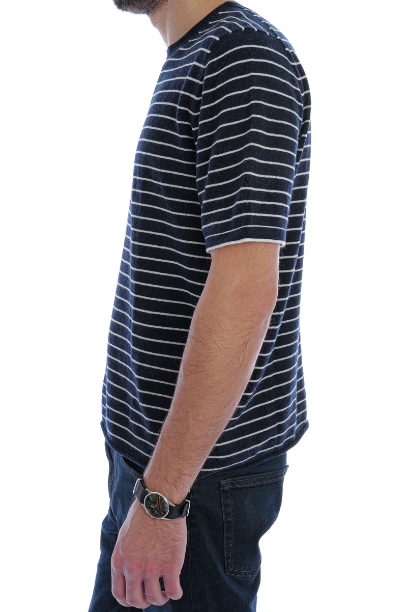 Strickshirt Gestreift