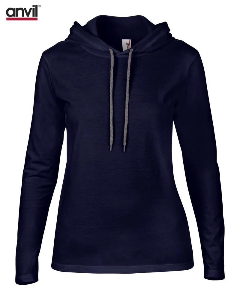 Women's Lightweight Long Sleeve Hooded Tee