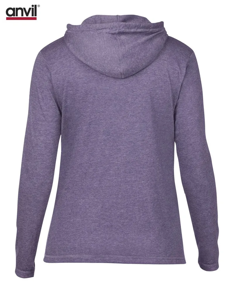 Women's Lightweight Long Sleeve Hooded Tee