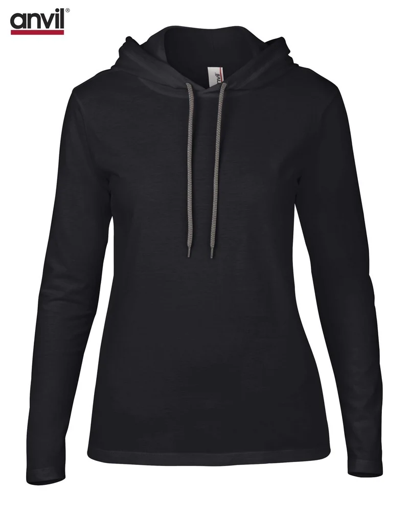 Women's Lightweight Long Sleeve Hooded Tee