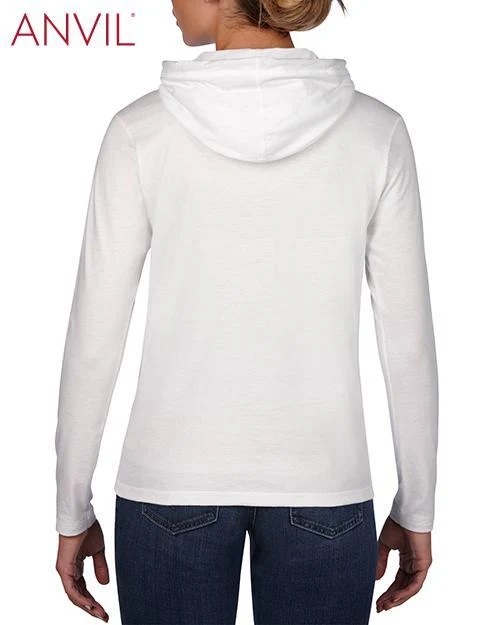 Women's Lightweight Long Sleeve Hooded Tee