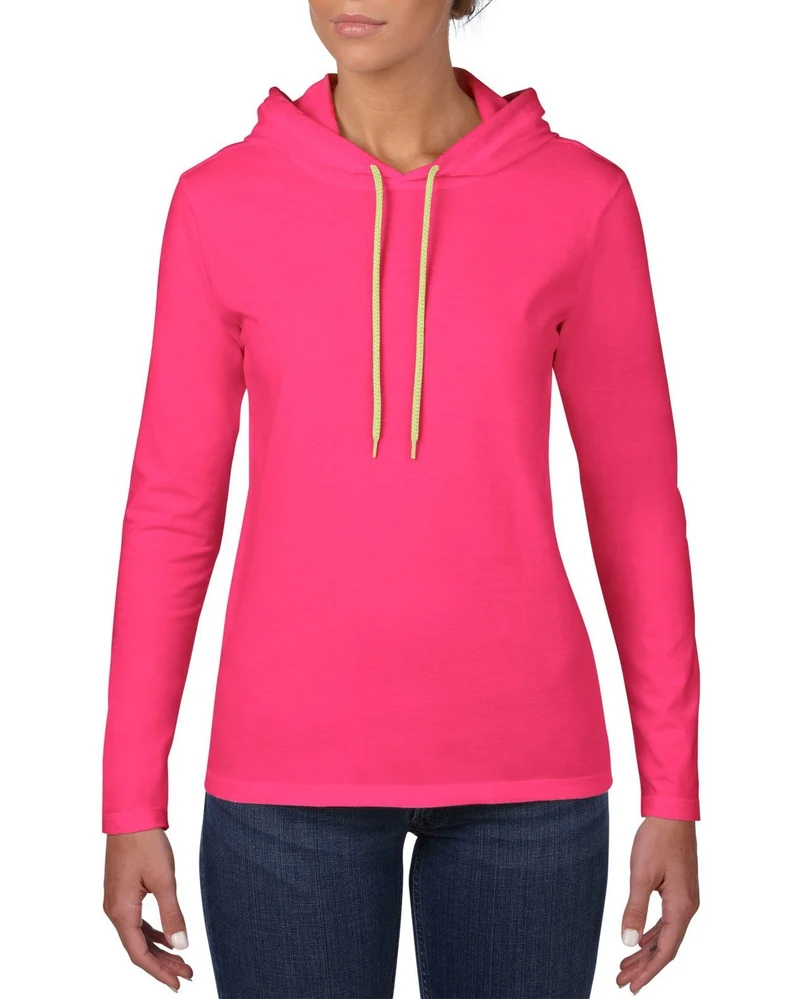 Women's Lightweight Long Sleeve Hooded Tee