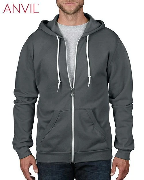 Adult Full-Zip Hooded Fleece