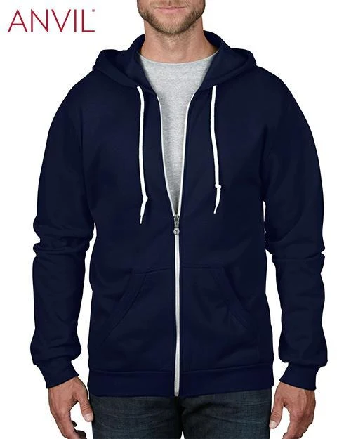 Adult Full-Zip Hooded Fleece